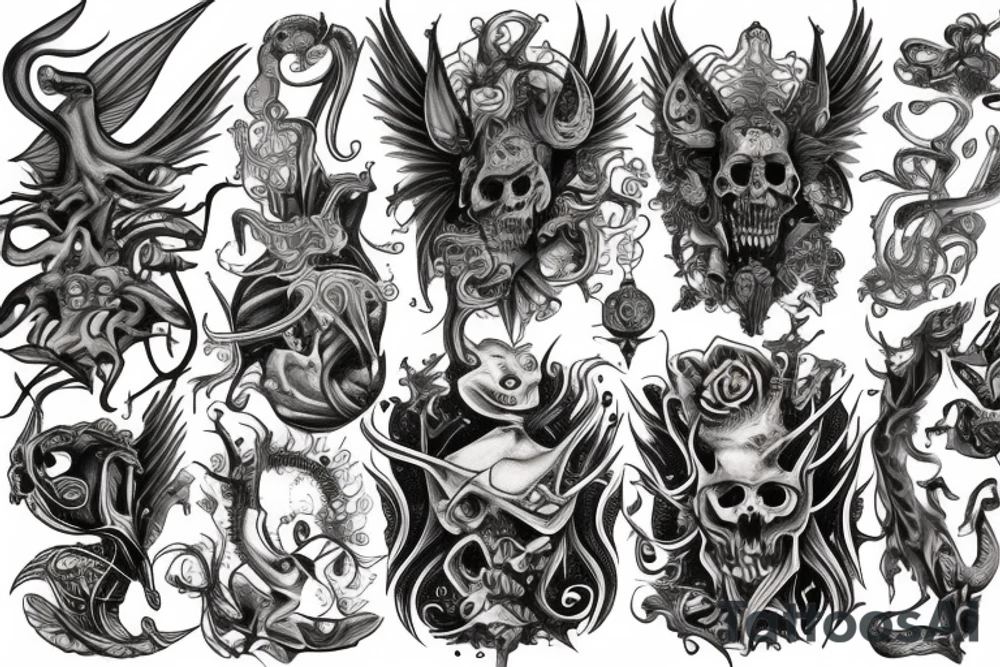 Daemons tattoo idea