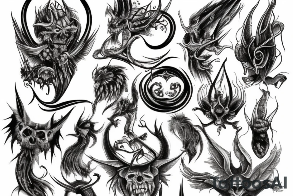 Daemons tattoo idea