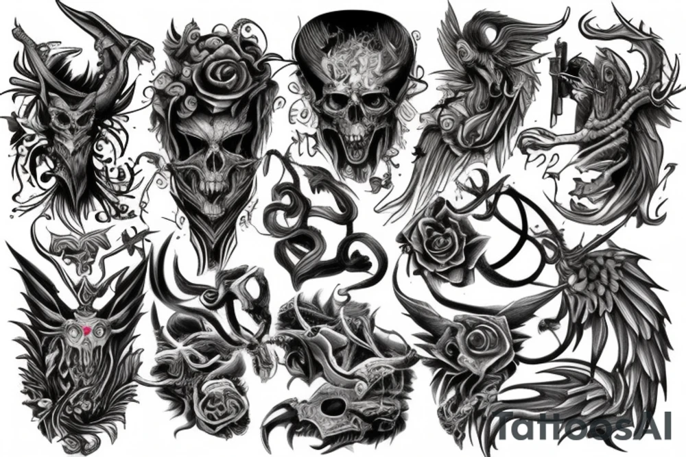 Daemons tattoo idea