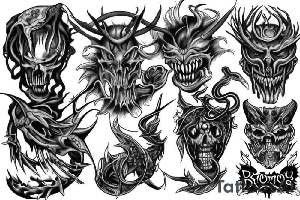 Daemons tattoo idea
