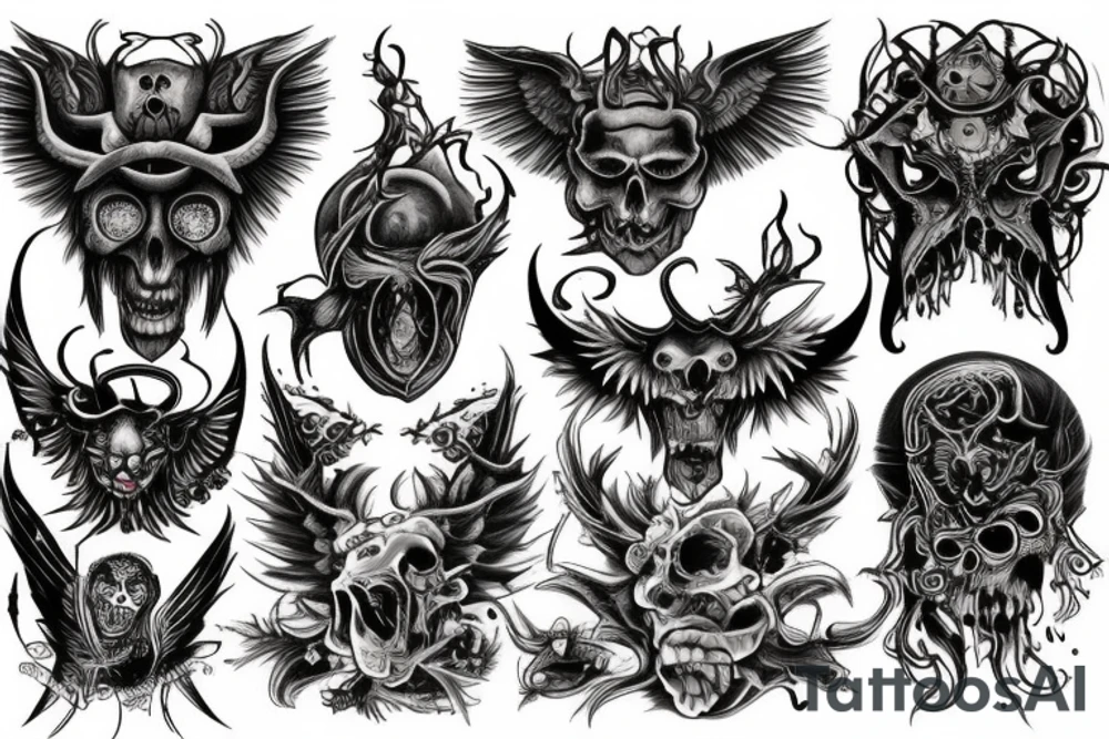 Daemons tattoo idea