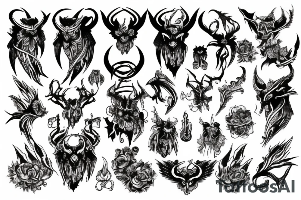 Daemons tattoo idea
