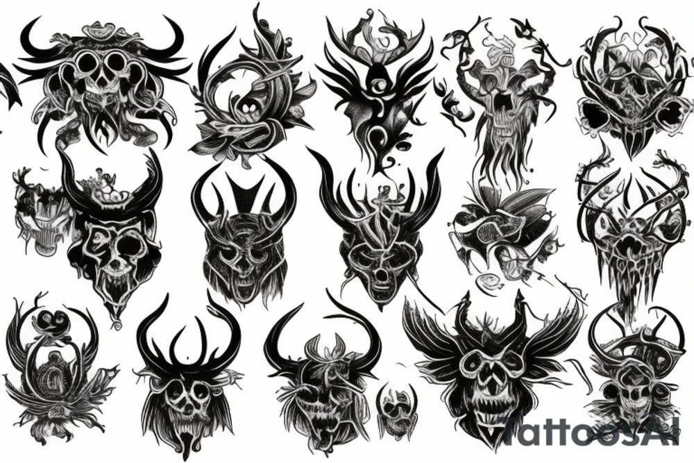 Daemons tattoo idea