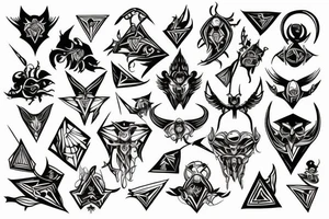 Daemons tattoo idea