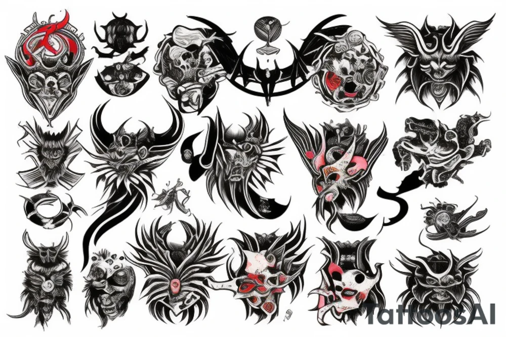 Daemons tattoo idea