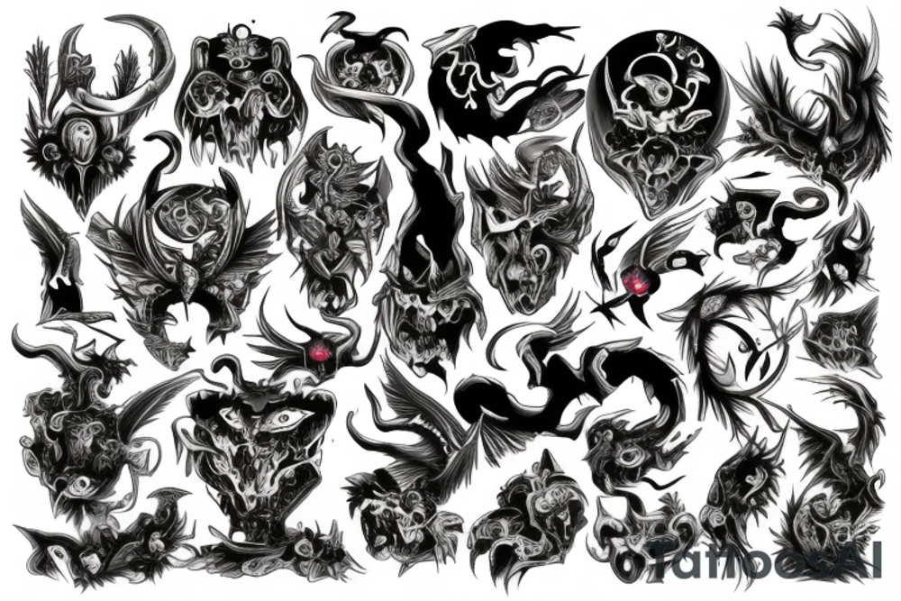 Daemons tattoo idea