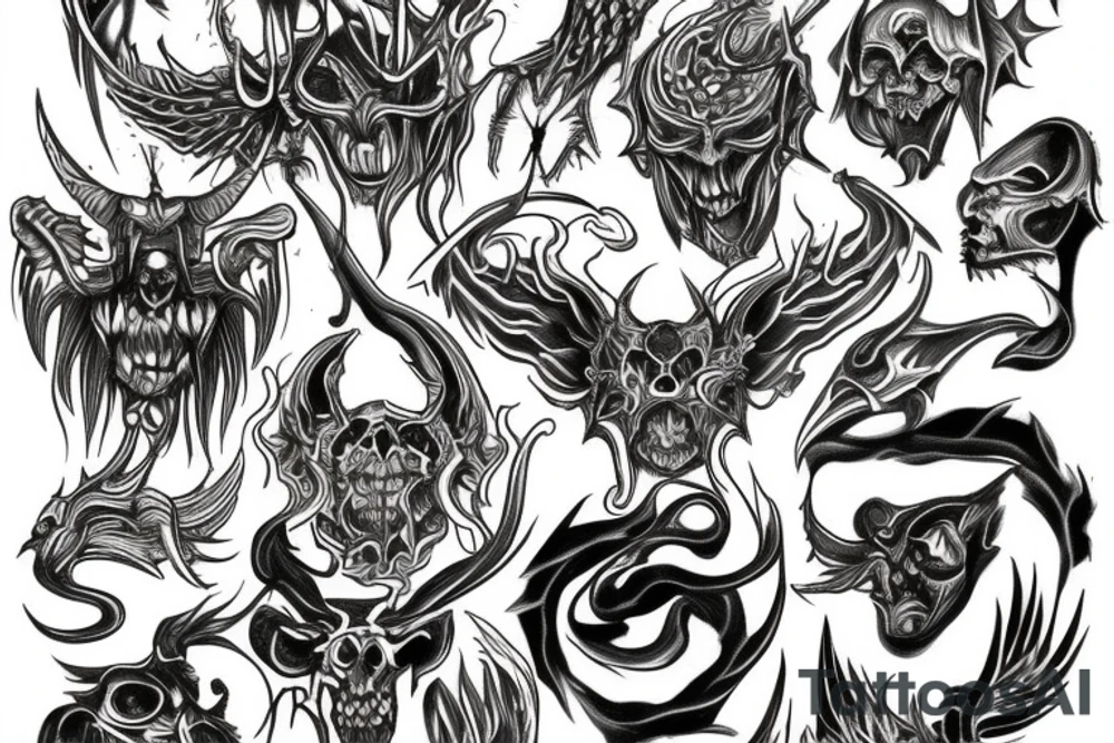 Daemons tattoo idea