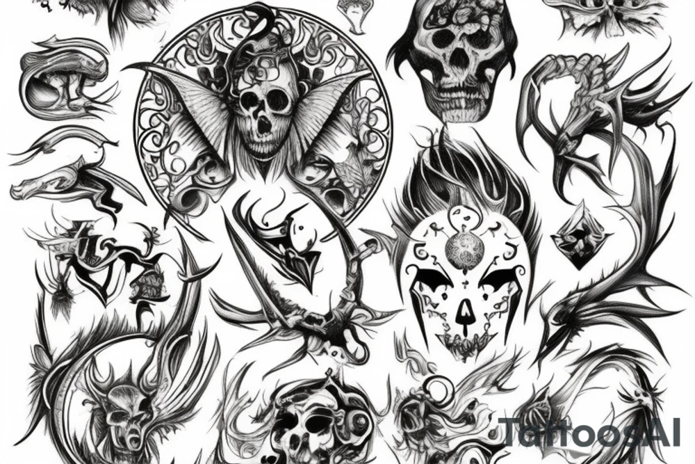 Daemons tattoo idea