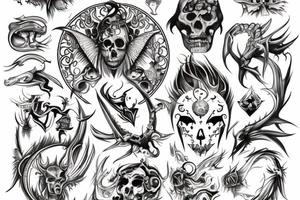 Daemons tattoo idea