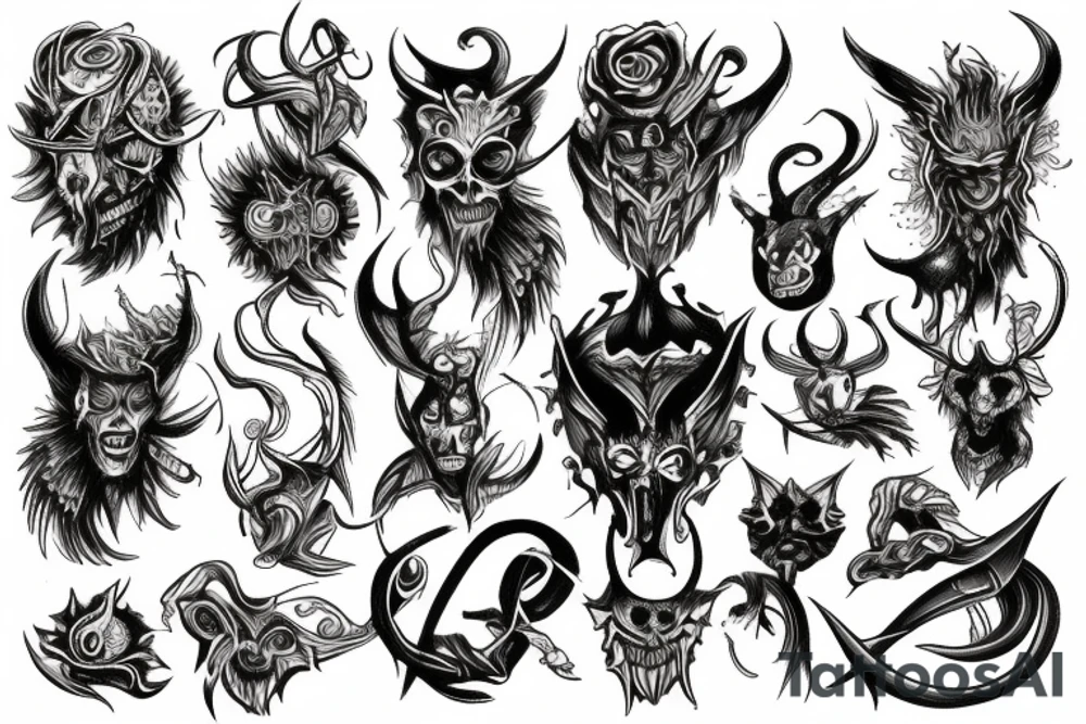 Daemons tattoo idea