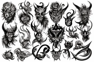 Daemons tattoo idea