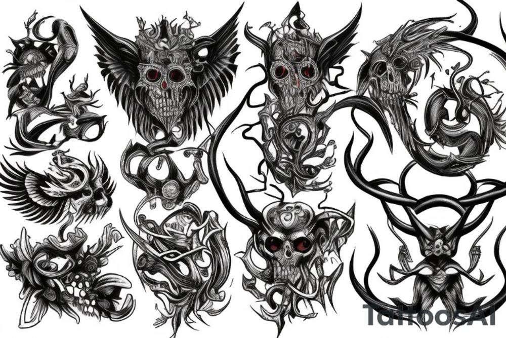 Daemons tattoo idea