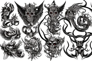 Daemons tattoo idea