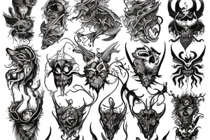 Daemons tattoo idea