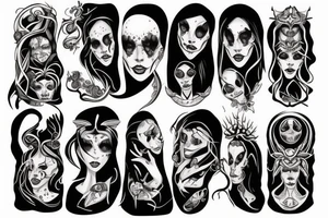 Daemons tattoo idea