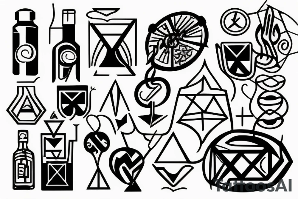 Sobriety tattoo idea