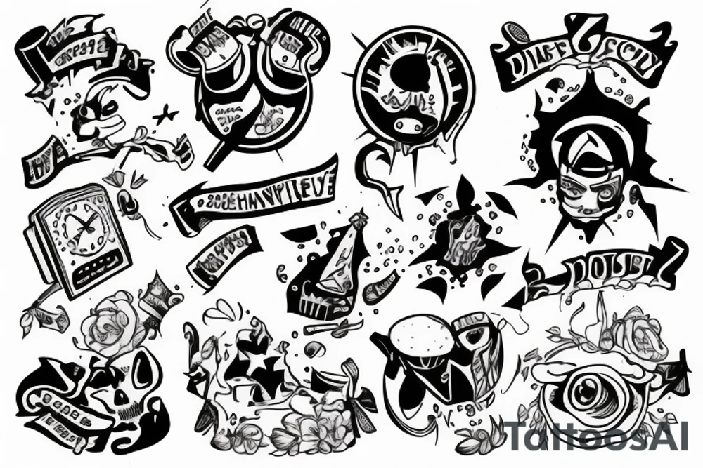 Sobriety tattoo idea
