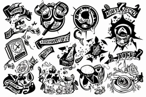 Sobriety tattoo idea