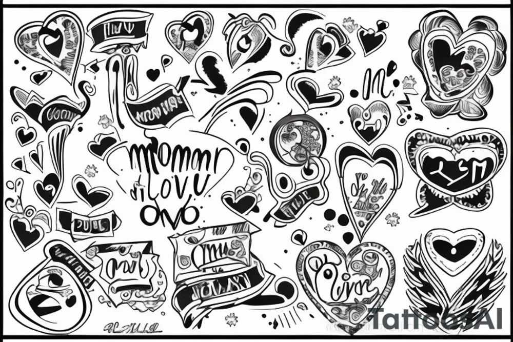 Mom love tattoo idea