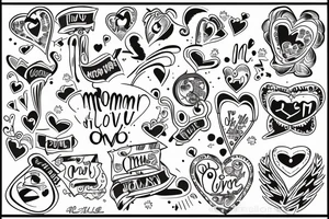 Mom love tattoo idea