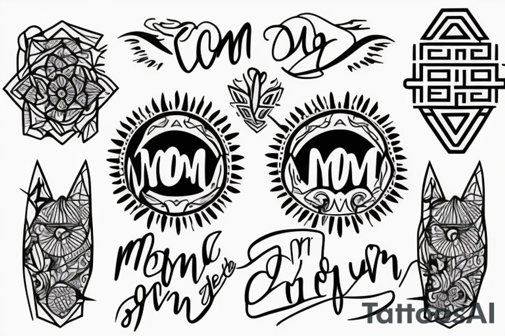 Mom love tattoo idea