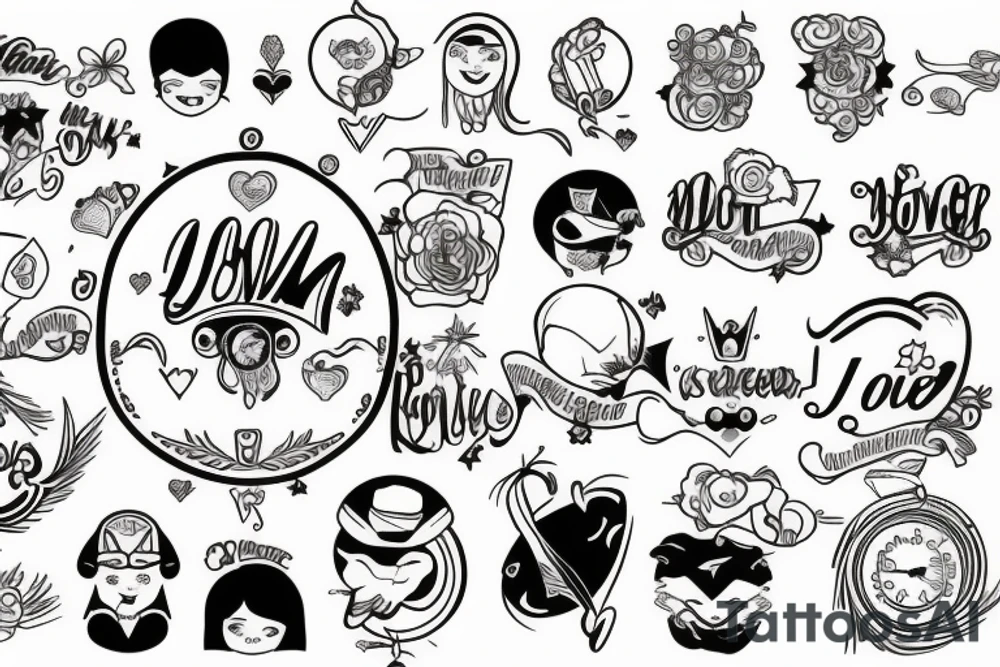 Mom love tattoo idea