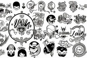 Mom love tattoo idea