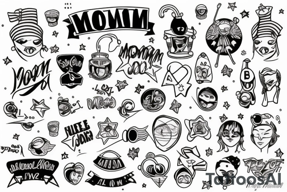 Mom love tattoo idea