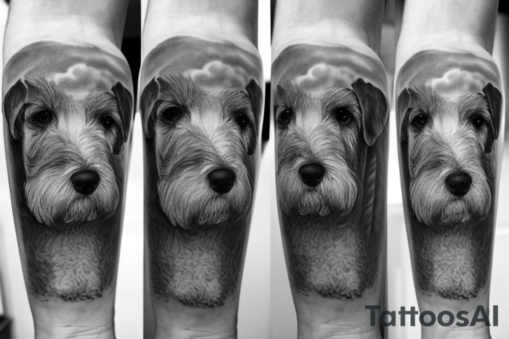 Lakeland Terrier tattoo idea