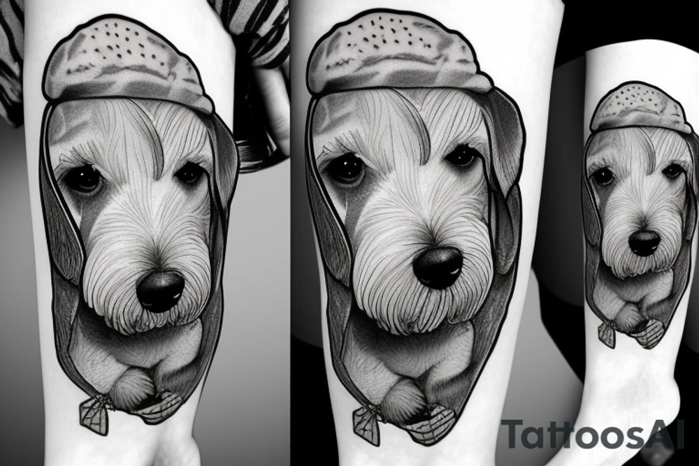 Lakeland Terrier tattoo idea