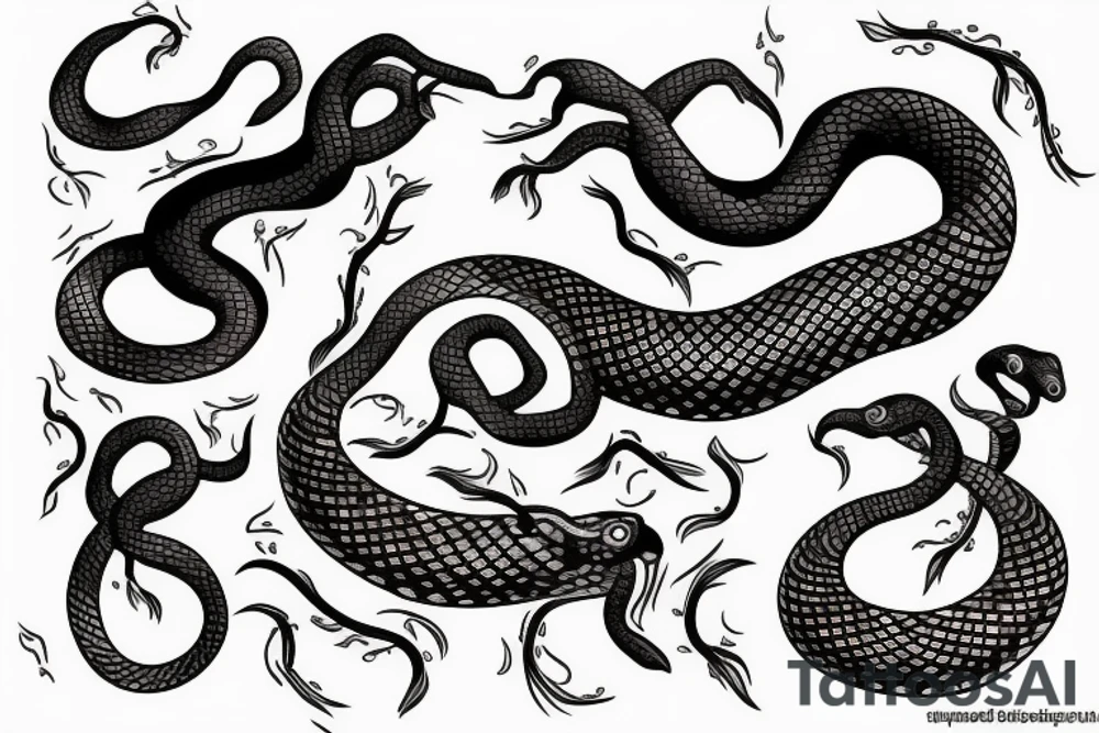 Snake tattoo idea
