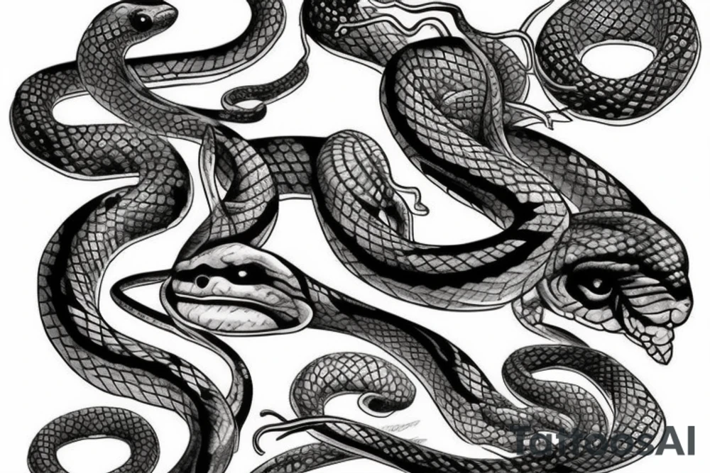 Snake tattoo idea