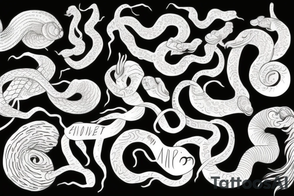 Snake tattoo idea