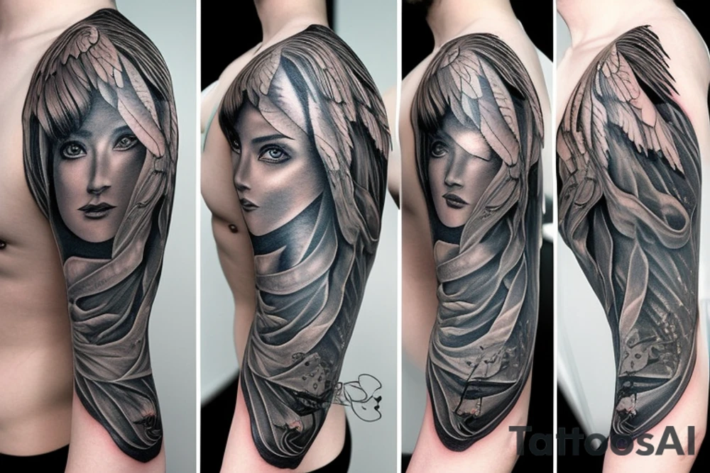 Biblically correct angels tattoo idea