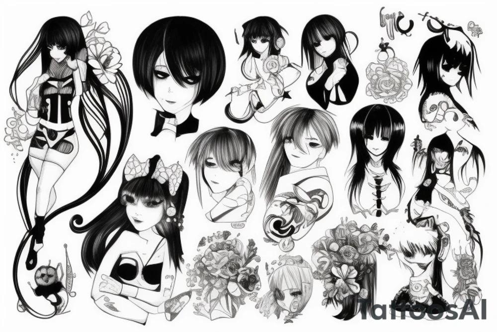 marin kitagava anime tattoo idea