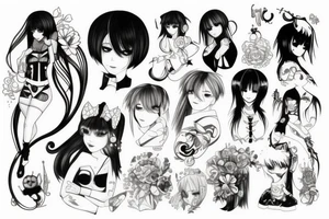 marin kitagava anime tattoo idea
