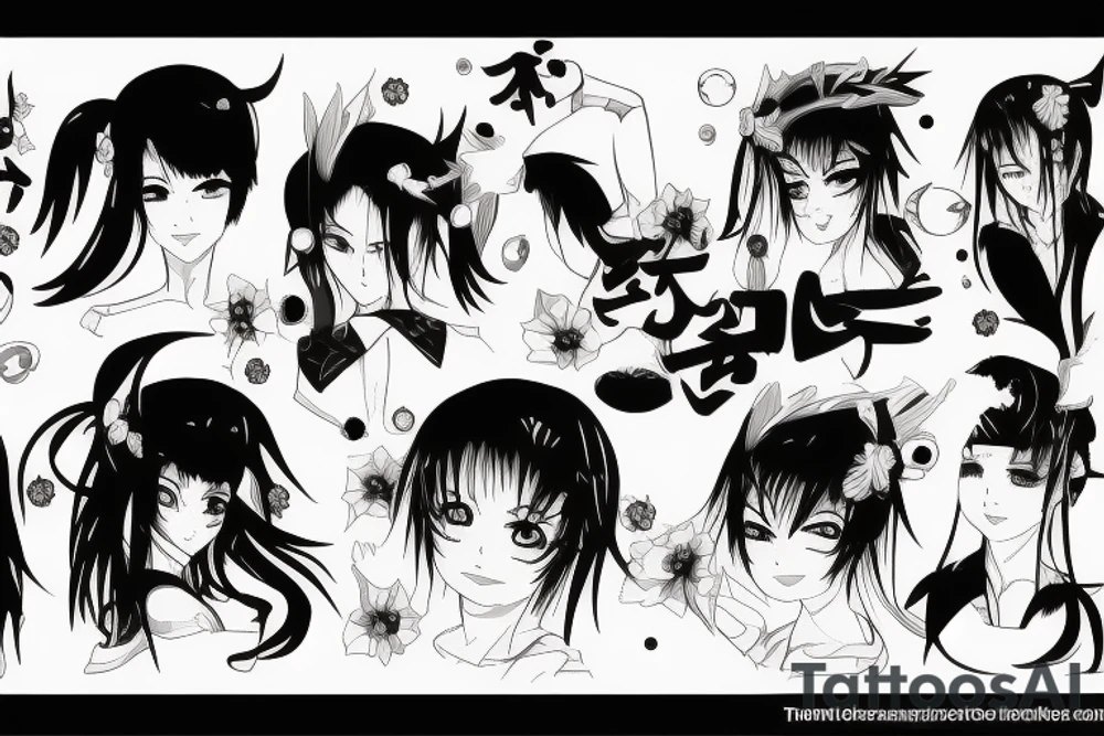 anime tattoo idea