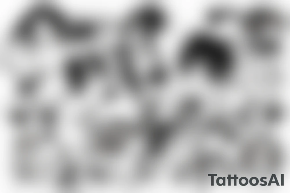 anime tattoo idea
