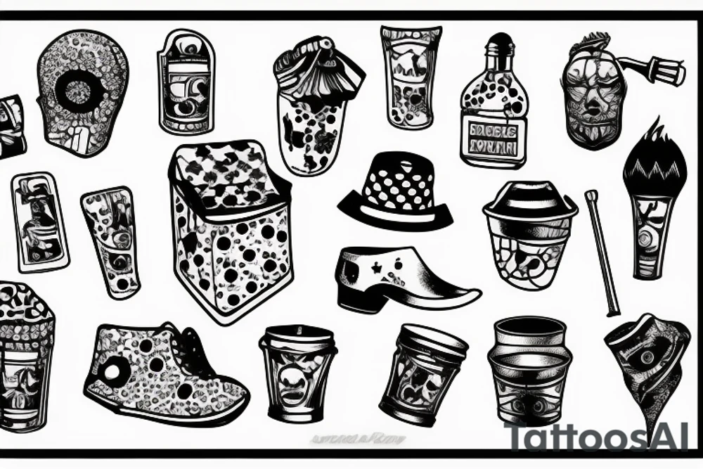 trash polka? slave tattoo idea