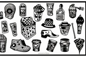 trash polka? slave tattoo idea