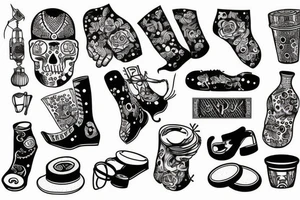 trash polka? slave tattoo idea