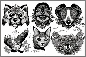 Animal protector de la hijos tattoo idea