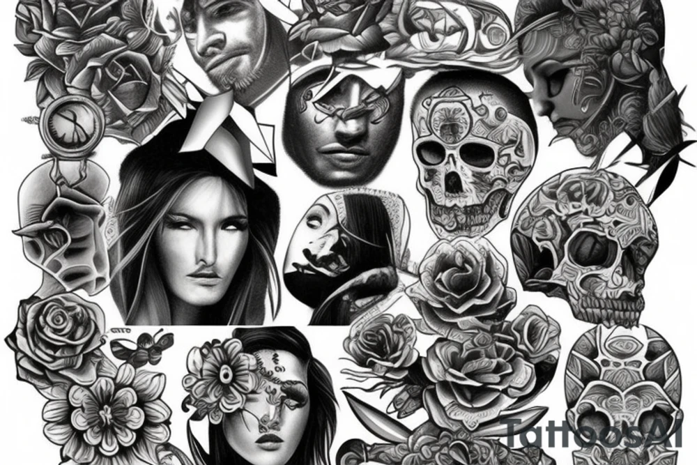 Guerrero tenaz tattoo idea