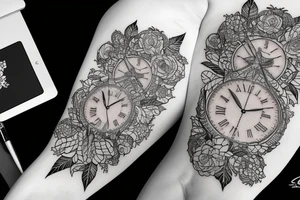 Calendario, fecha, 05-02-2015 y hora 18:24 PM tattoo idea