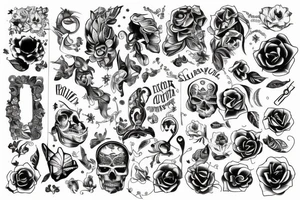 Calendario, fecha, 05-02-2015 y hora 18:24 PM tattoo idea