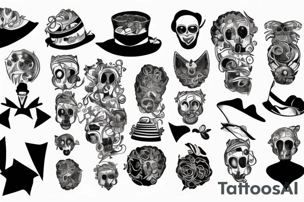 Papa e hija tattoo idea