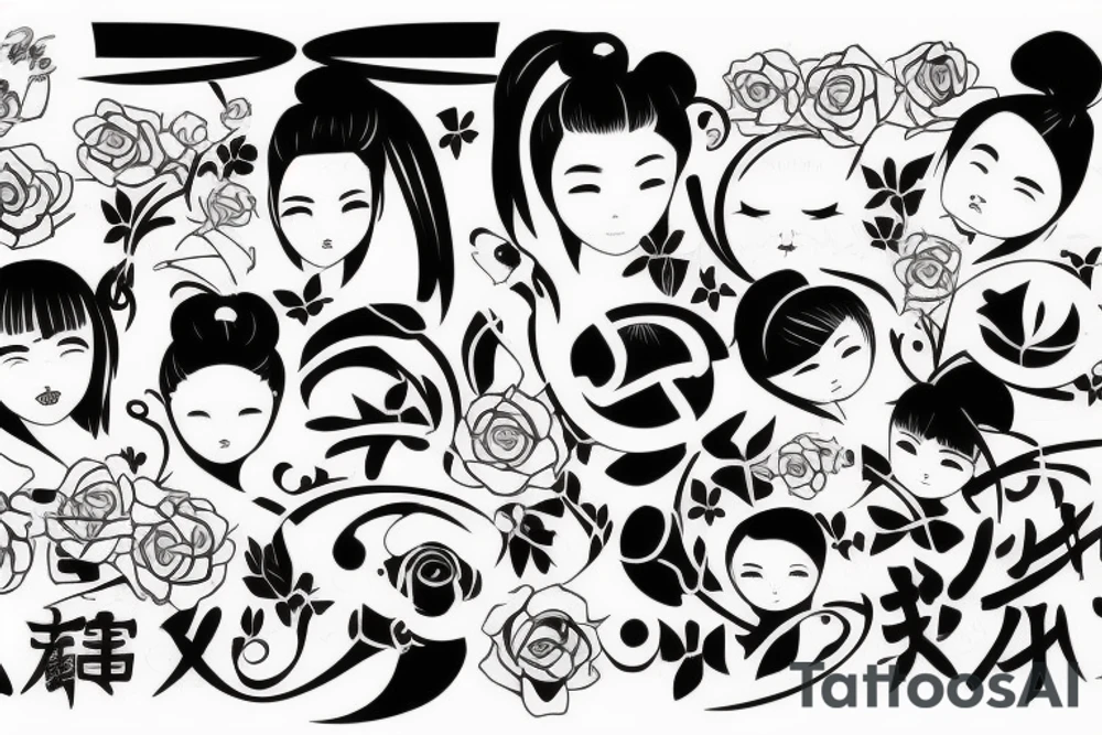 Papa e hija tattoo idea