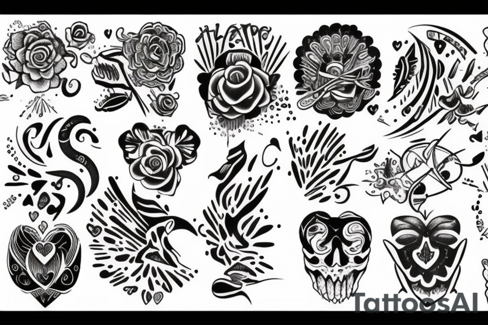 Ojo de amor tattoo idea