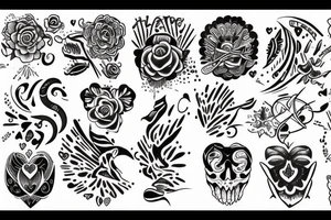 Ojo de amor tattoo idea