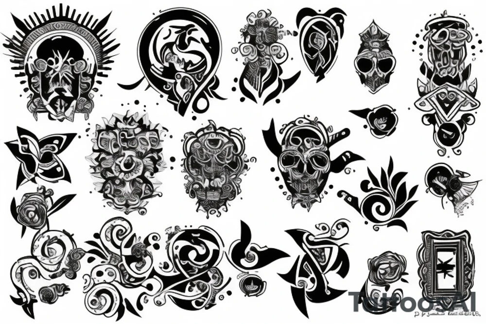 Protección tattoo idea